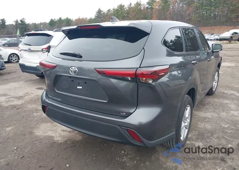 2025 Toyota Highlander Le из США, поврежденный, VIN 5TDKDRAH1SS551429